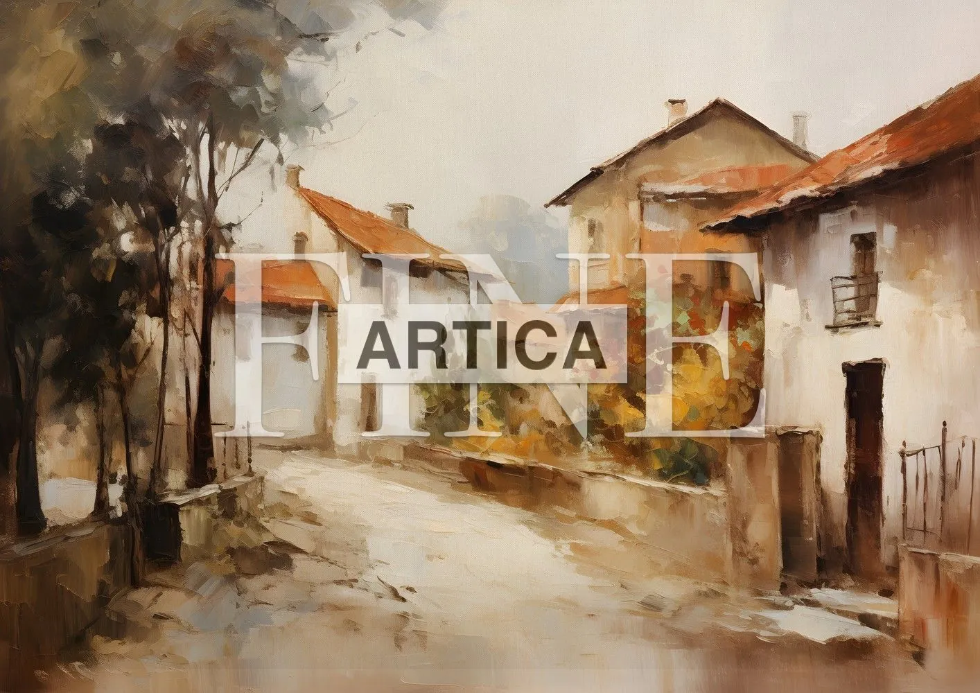 Rustic Charm: A Stroll Through the Old Village