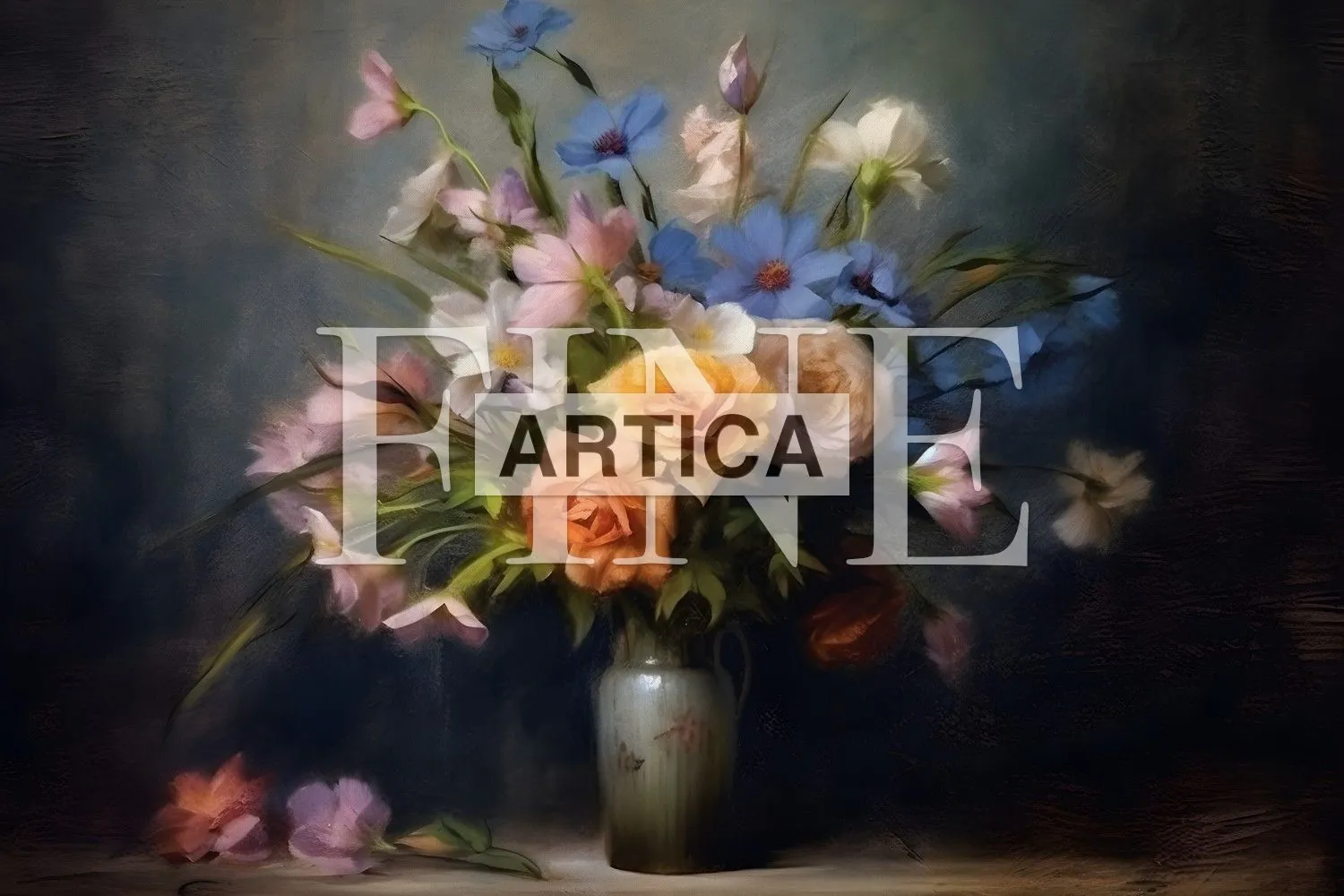 Whispers of Color: A Floral Softness