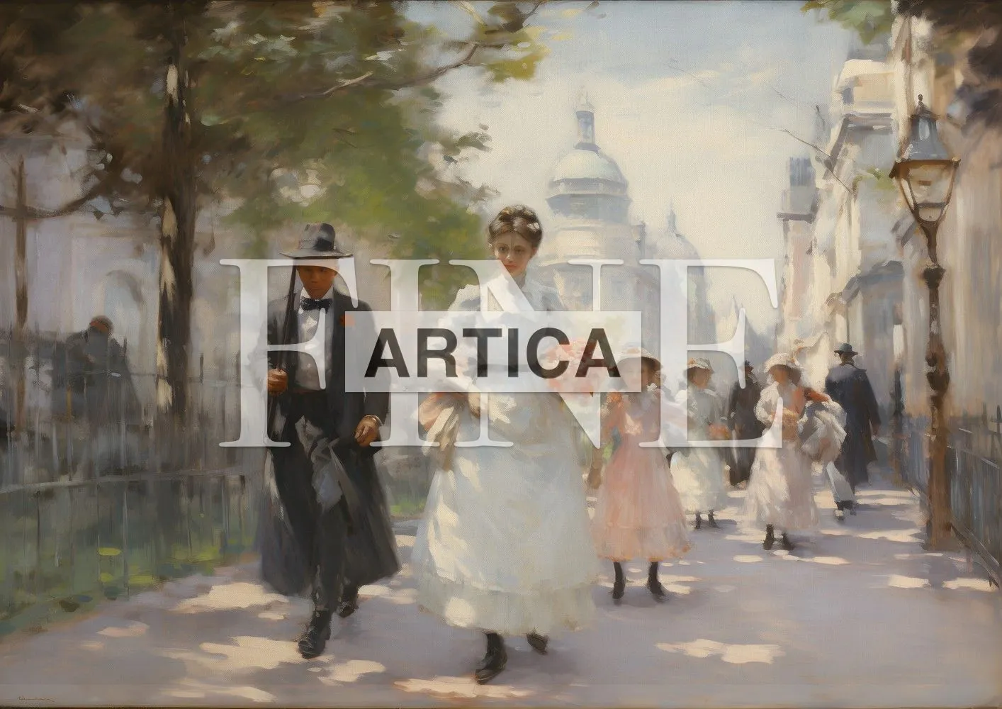 Springtime Stroll in Paris