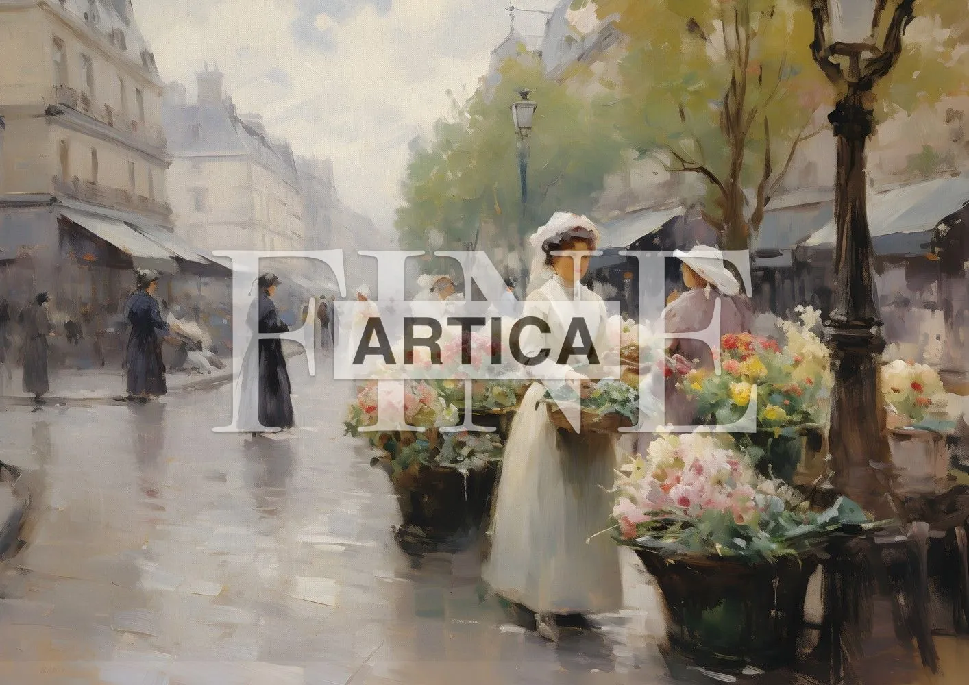 Morning Market on Montmartre