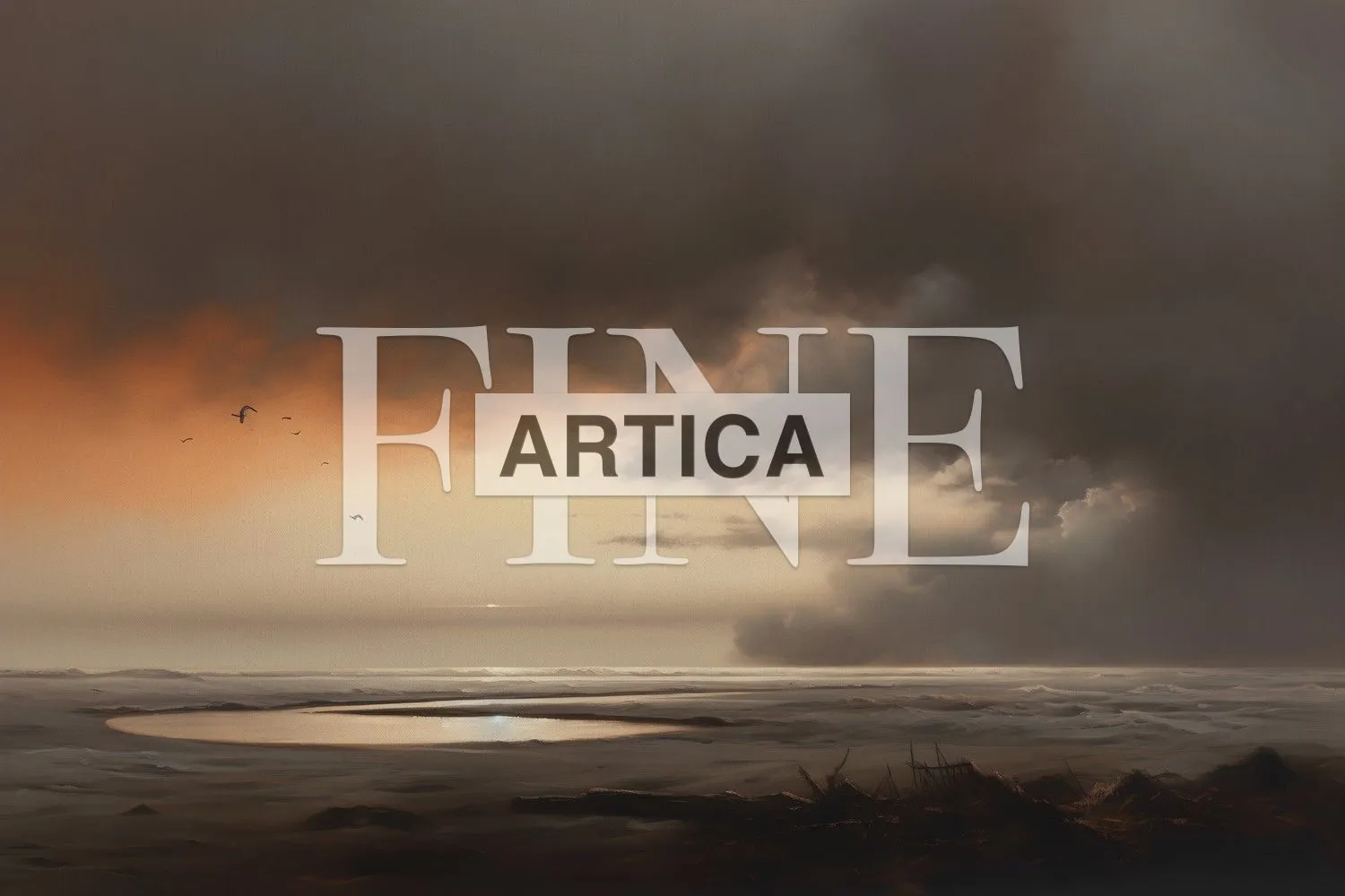 Storm's Grace: Twilight Over the Shore