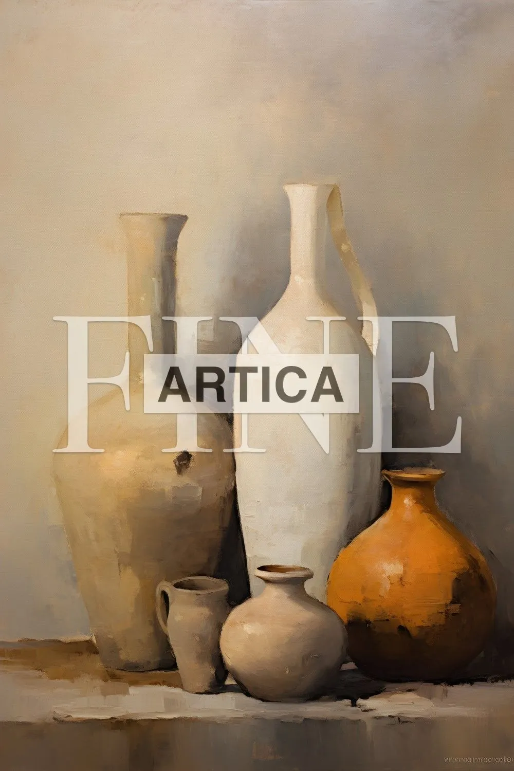 Still Life with Earthen Hues